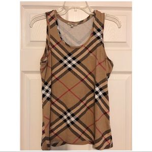 Burberry design tank top
